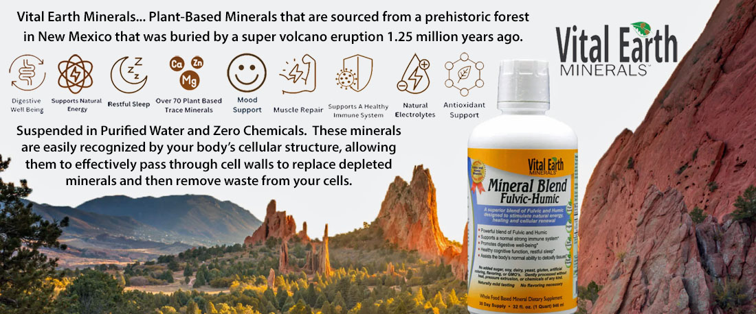 Vital Earth Minerals In Liquid Form